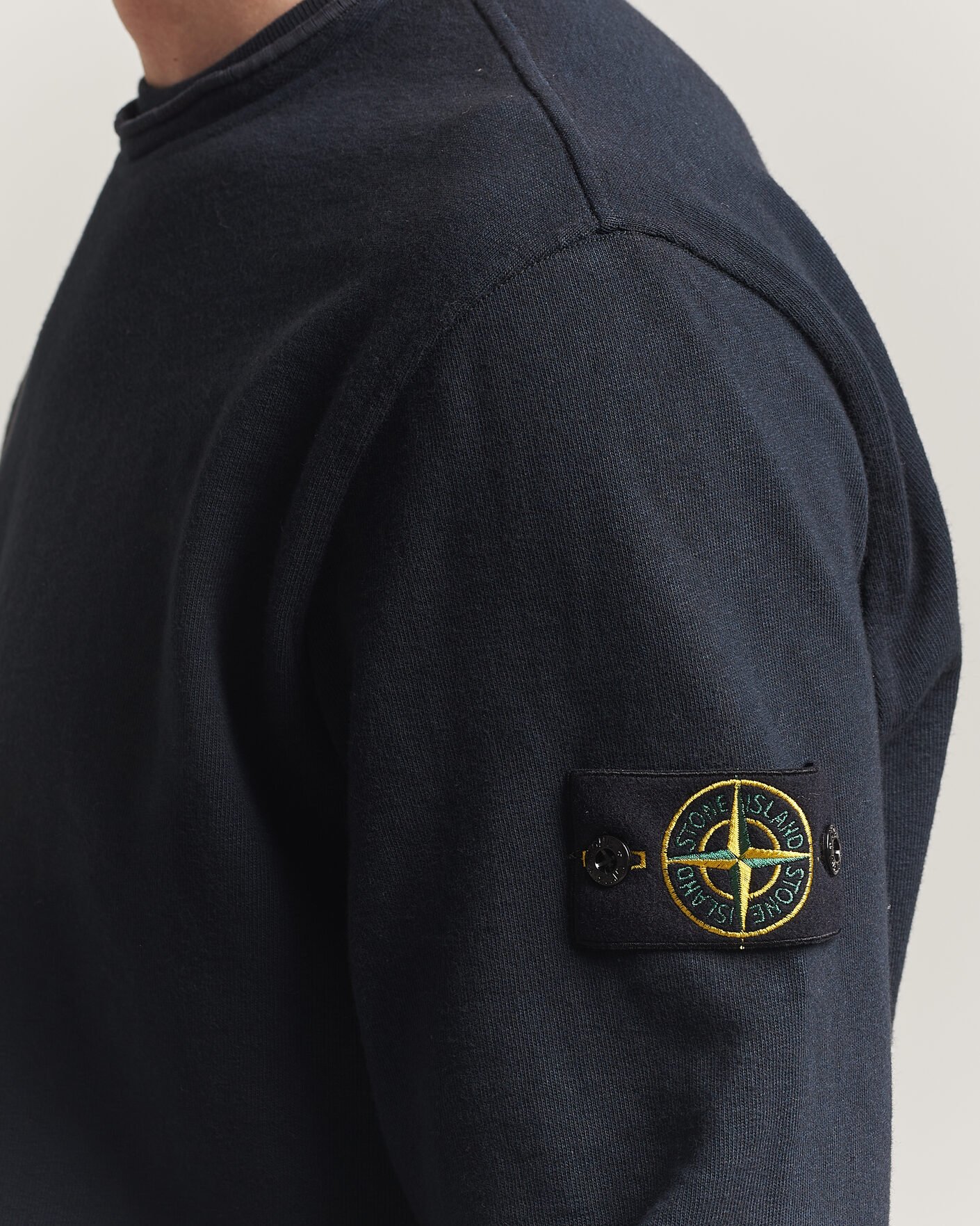 Homme | Pulls Et Tricots | Stone Island | Old Dyed Cotton Sweatshirt Navy
