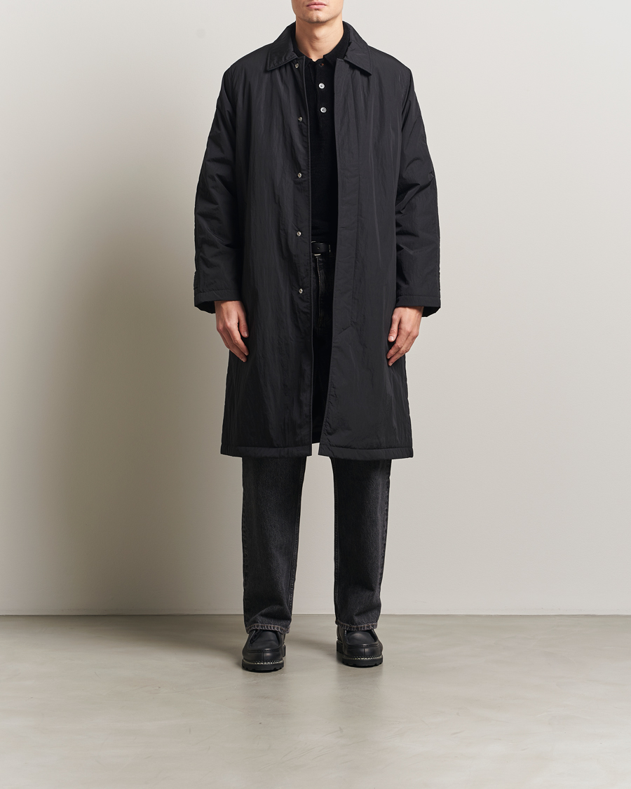 Homme | Manteaux Et Vestes | Sunflower | Relaxed Nylon Coat Black