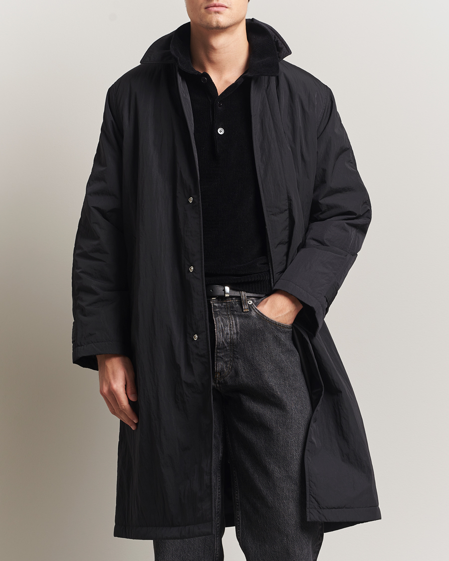Homme | Manteaux Et Vestes | Sunflower | Relaxed Nylon Coat Black