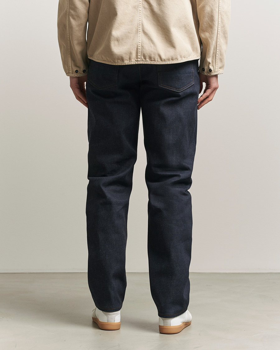 Homme | Jeans | Stone Island | Straight Fit Raw Denim Jeans Blue