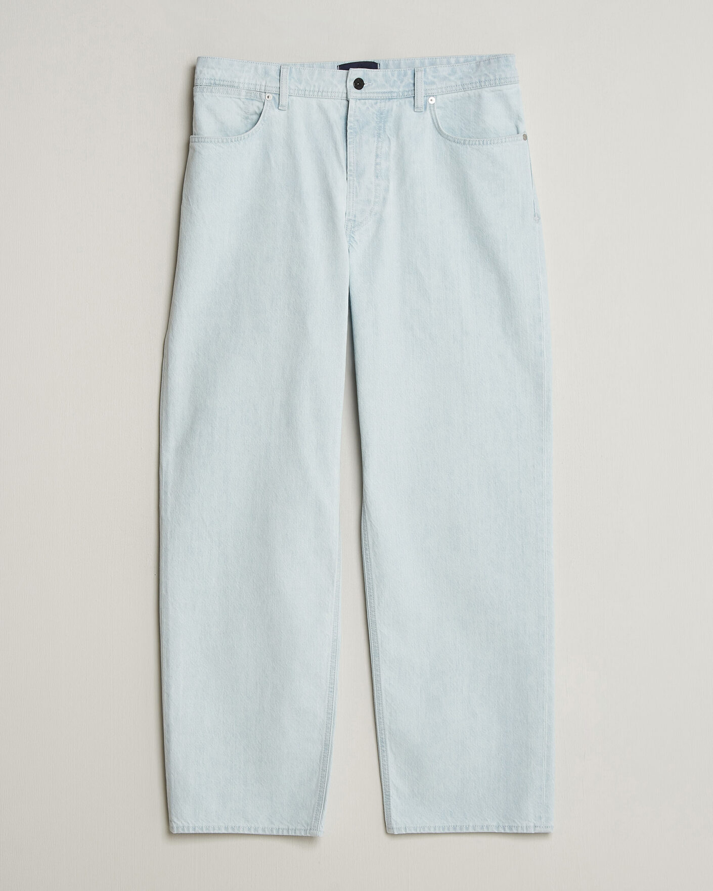 Homme | Jeans | Stone Island | Loose Fit Denim Jeans Blue Extra Bleach