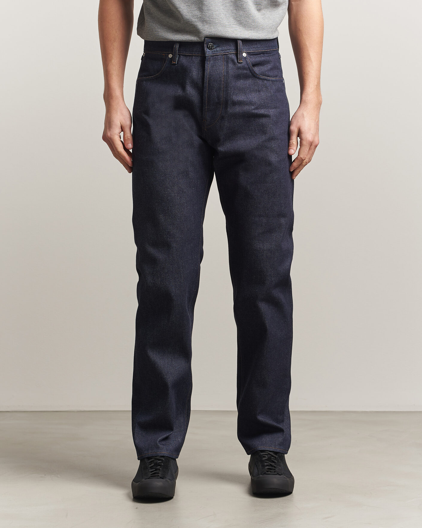 Homme | Pantalons | Stone Island | Straight Fit Jeans Blue Raw