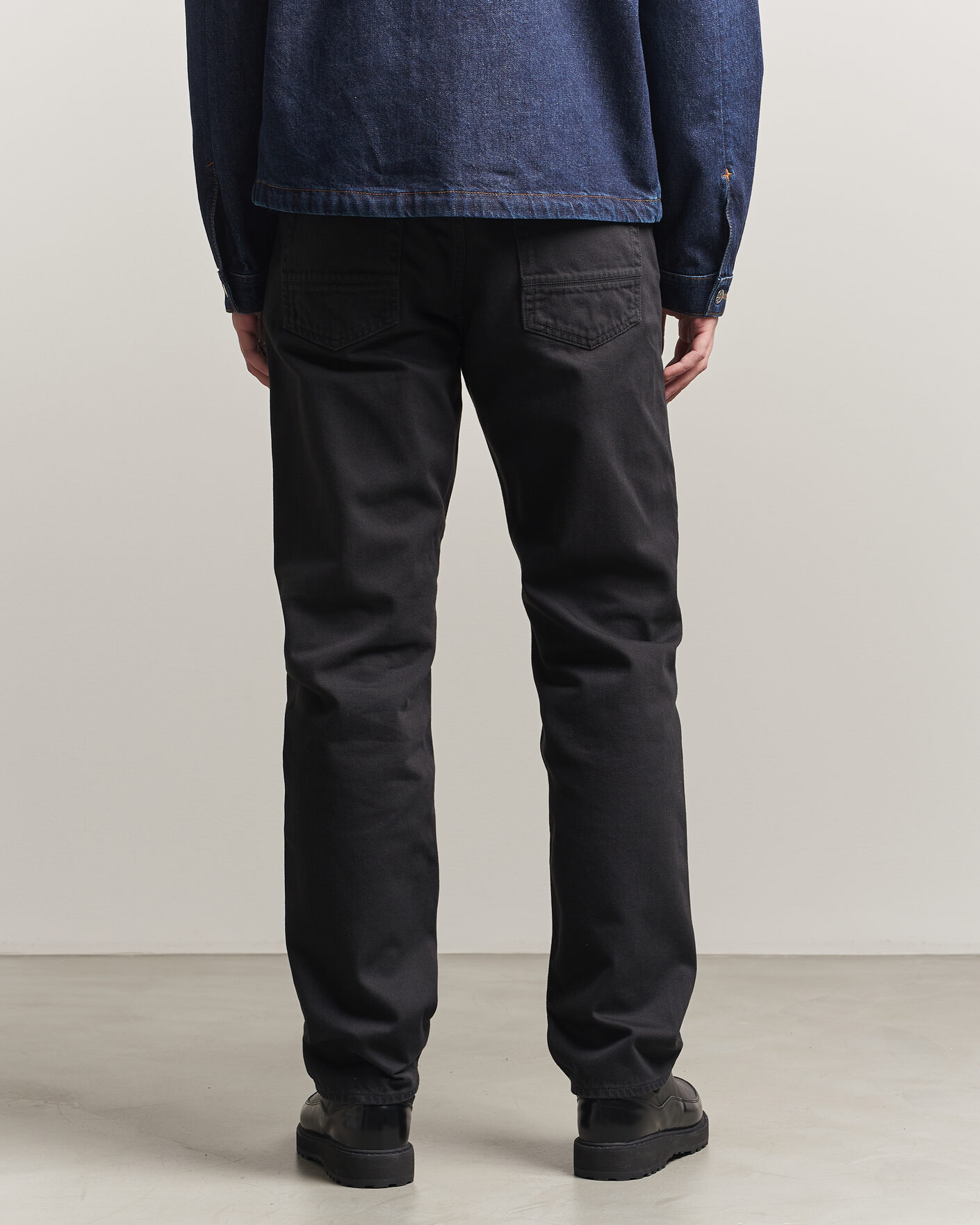 Homme | Pantalons | Stone Island | Straight Fit Denim Jeans Black