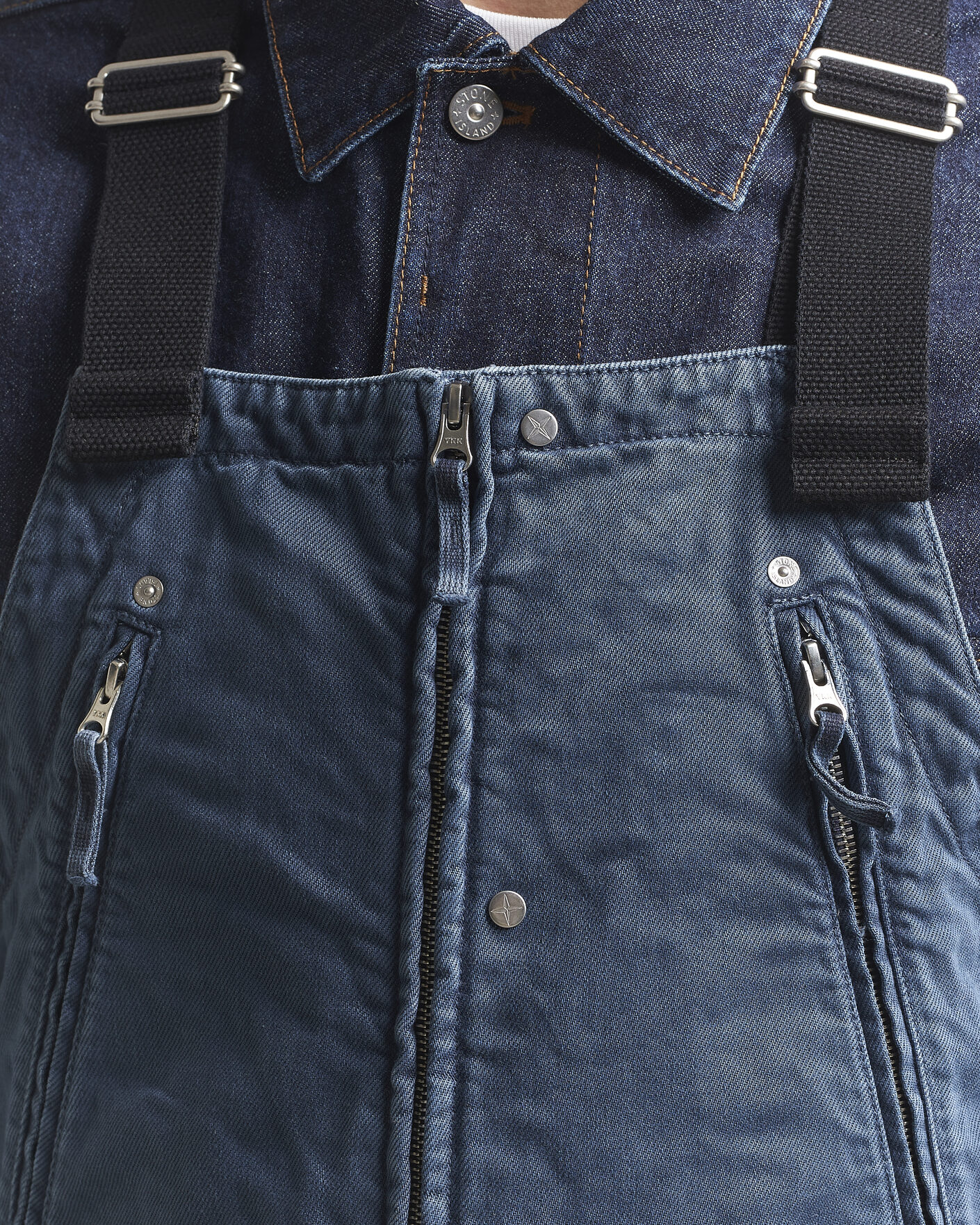 Homme | Chemises | Stone Island | Denim Overall Indigo