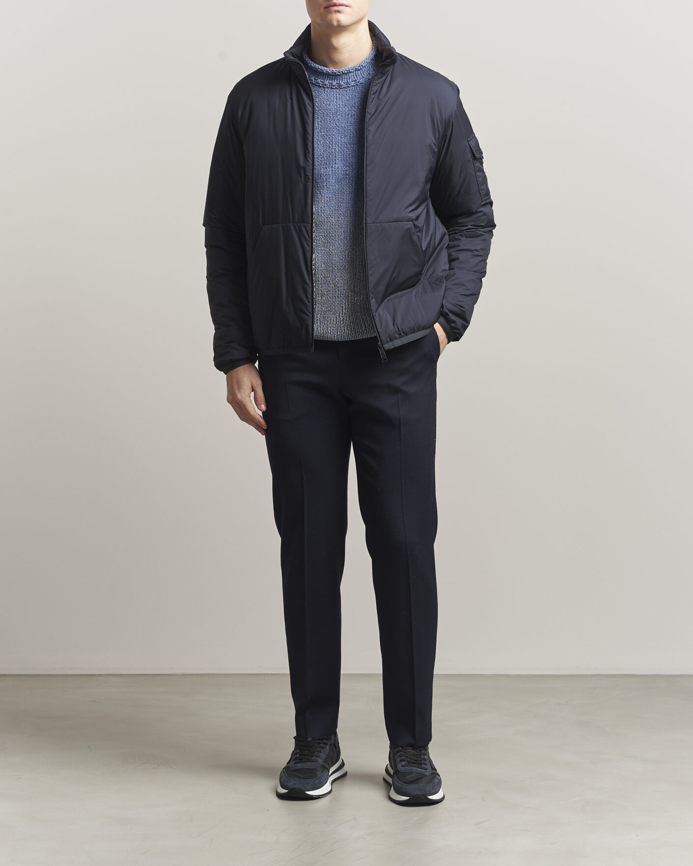 Homme | Manteaux Et Vestes | Moncler | Breezes Jacket Navy