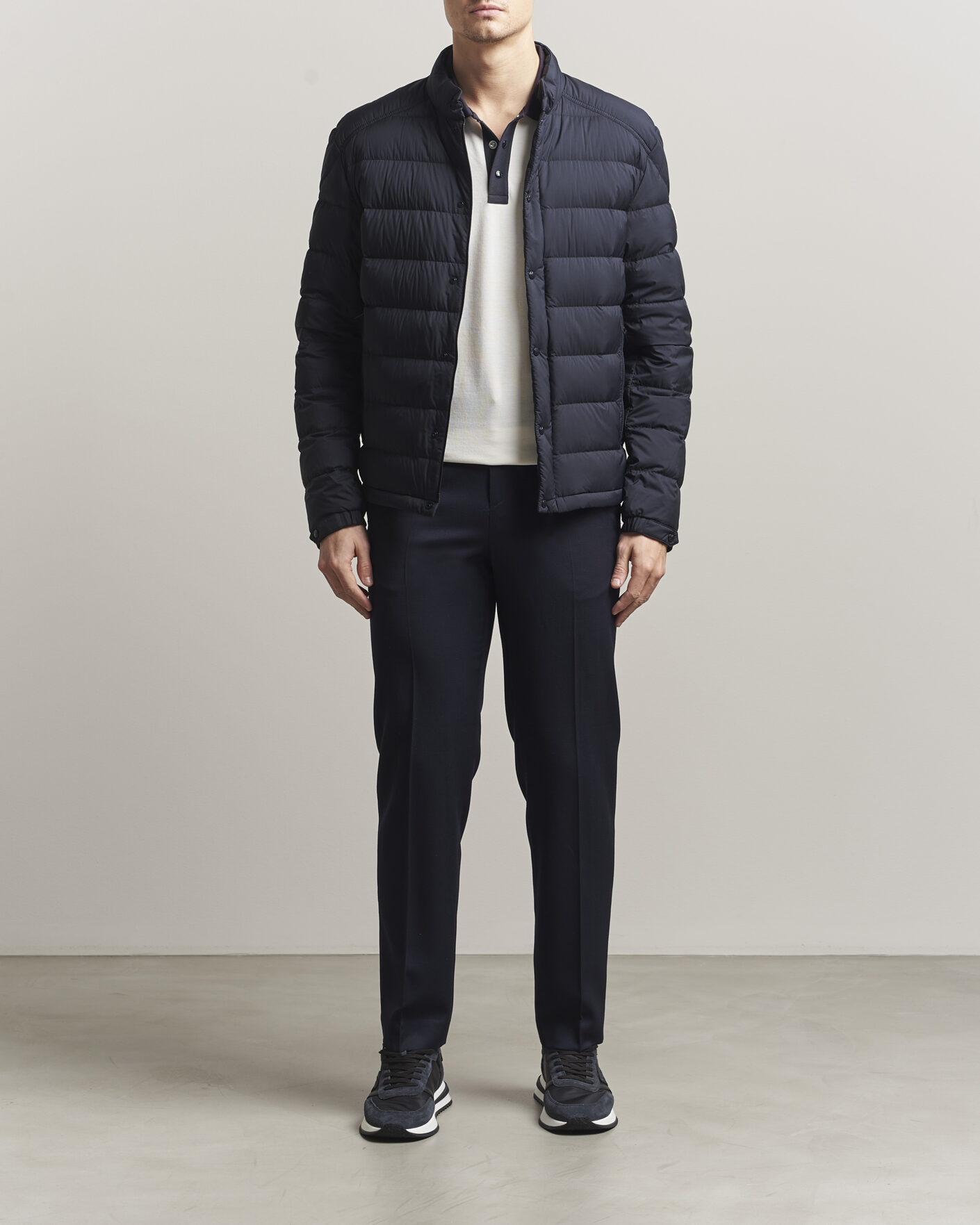 Homme | Manteaux Et Vestes | Moncler | Selves Down Jacket Navy