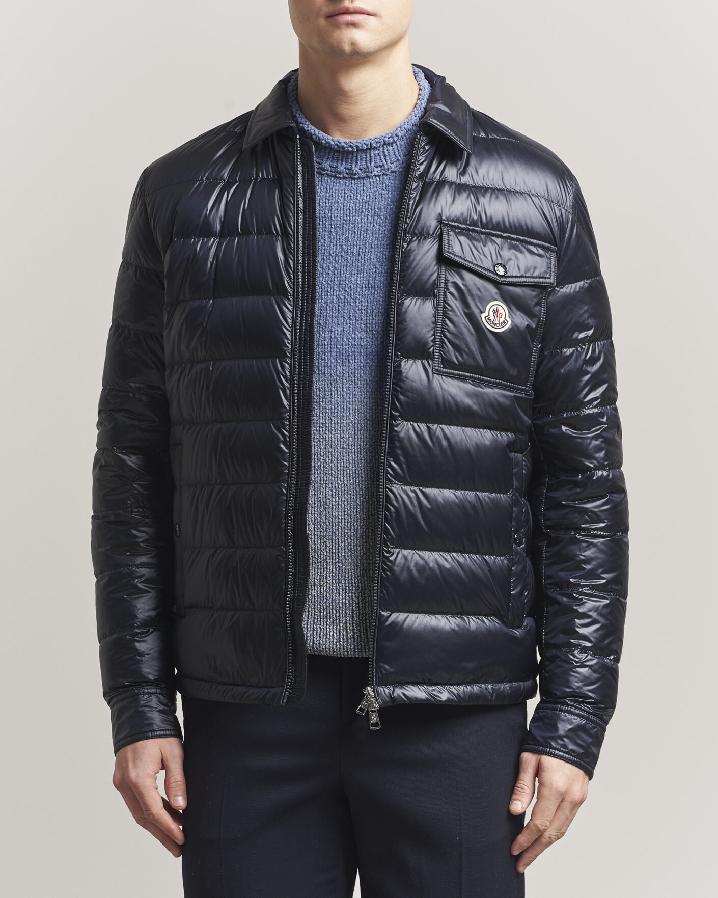 Homme | Manteaux Et Vestes | Moncler | Mourillon Shirt Jacket Navy