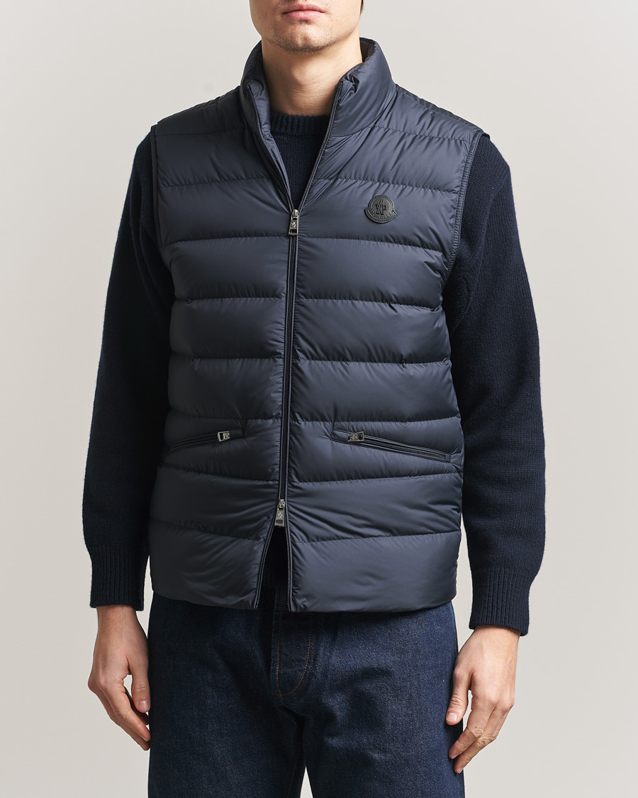 Homme | Gilets | Moncler | Lechtal Down Vest Navy