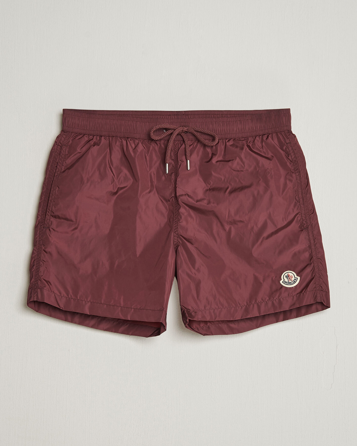 Homme | Maillots De Bain | Moncler | Nylon Swim Shorts Burgundy