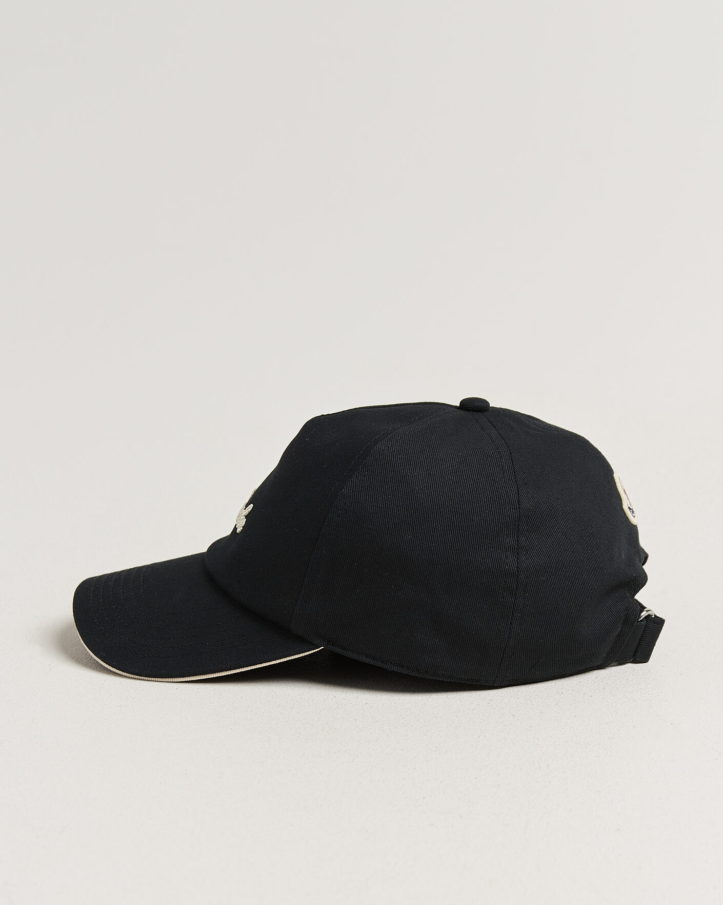 Homme | Bobs Et Casquettes | Moncler | Signature Baseball Cap Black