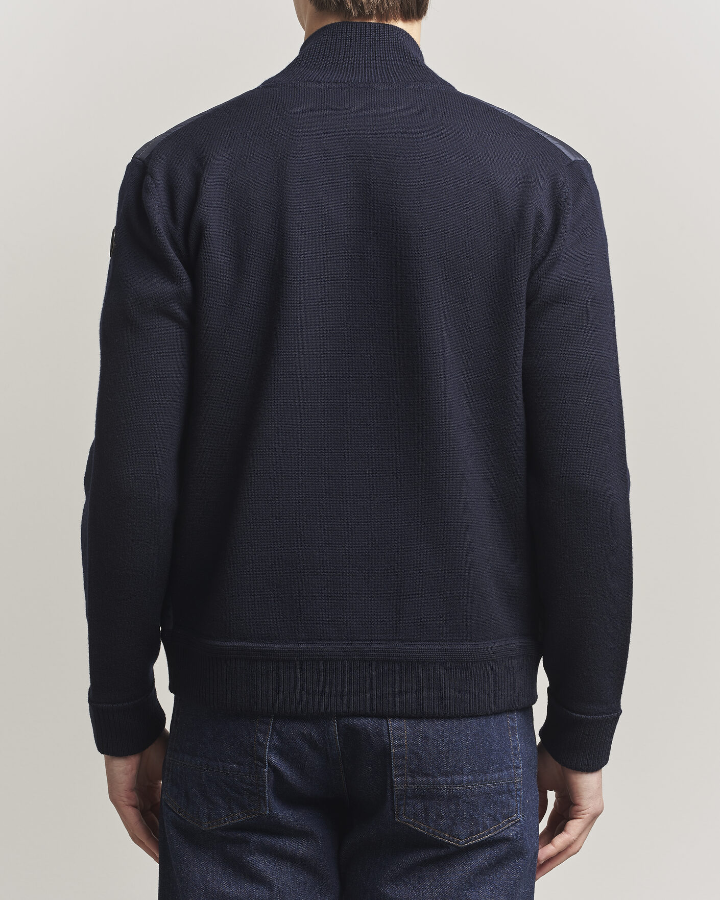 Homme | Manteaux Et Vestes | Moncler | Luxury Hybrid Zip Cardigan Navy