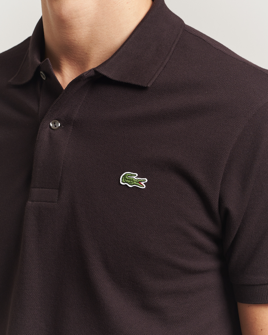 Homme | Polos | Lacoste | Original Polo Piké Buffle Brown