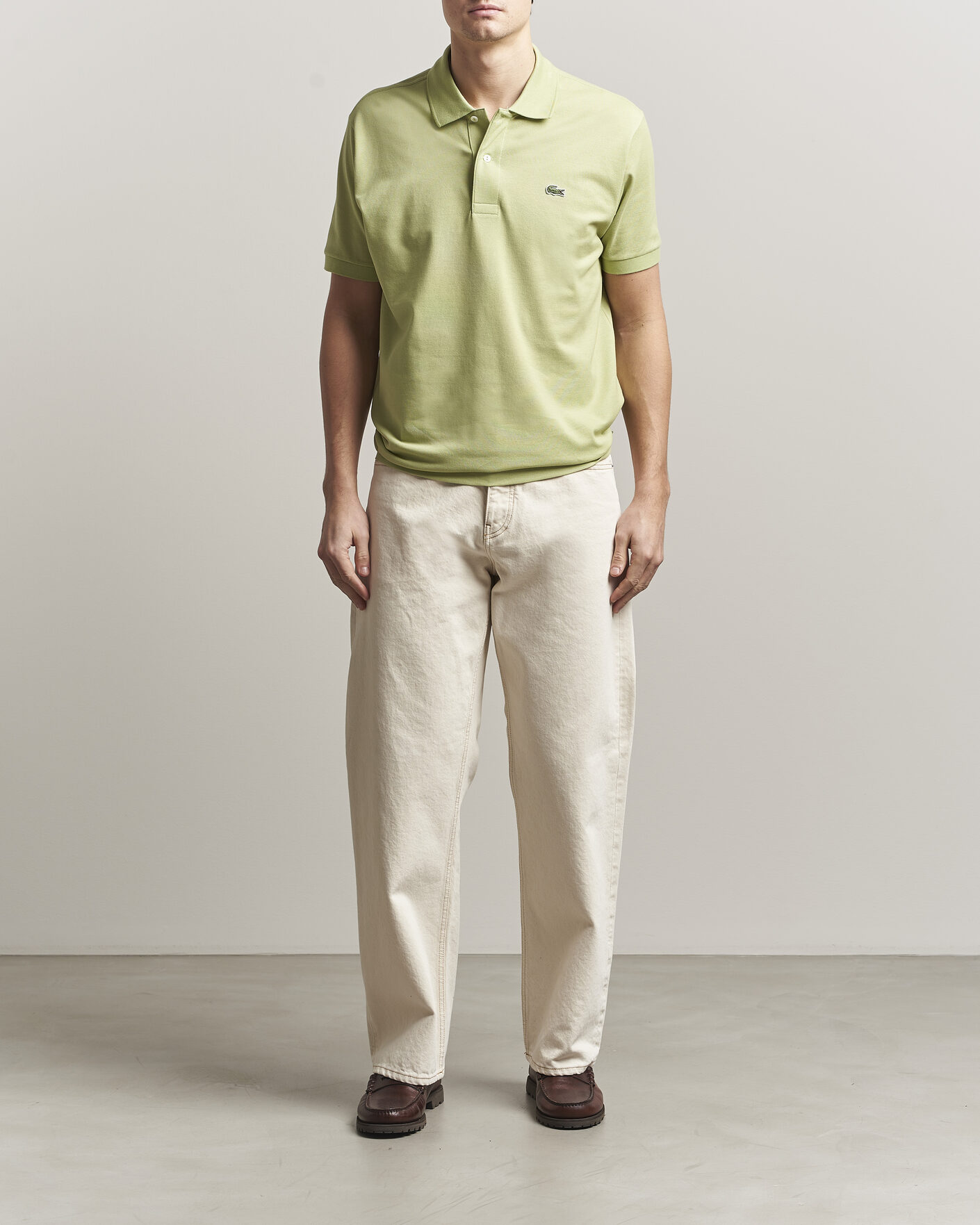 Homme | Polos | Lacoste | Original Polo Piké Birch Green