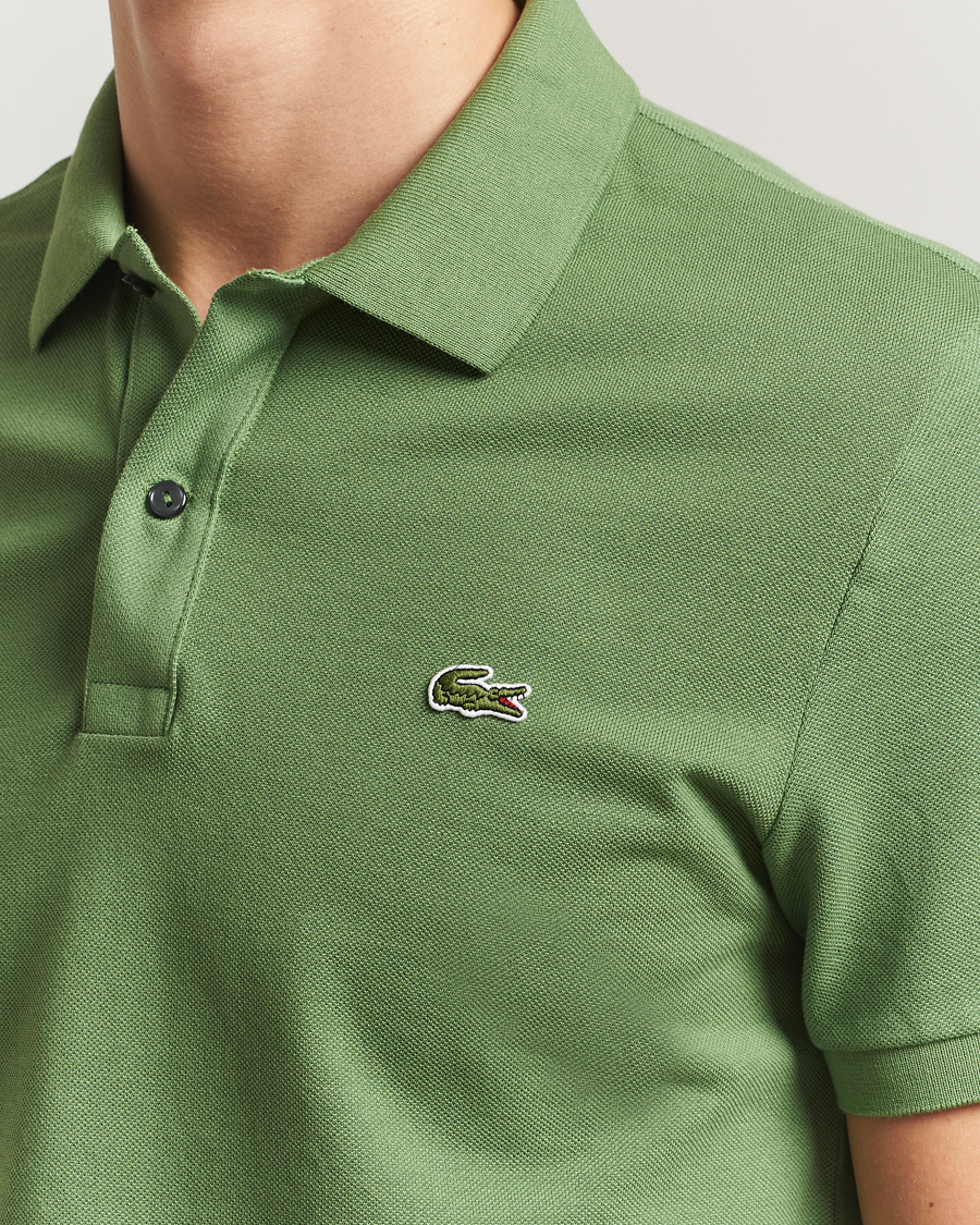 Homme | Polos | Lacoste | Slim Fit Polo Piké Lettuce