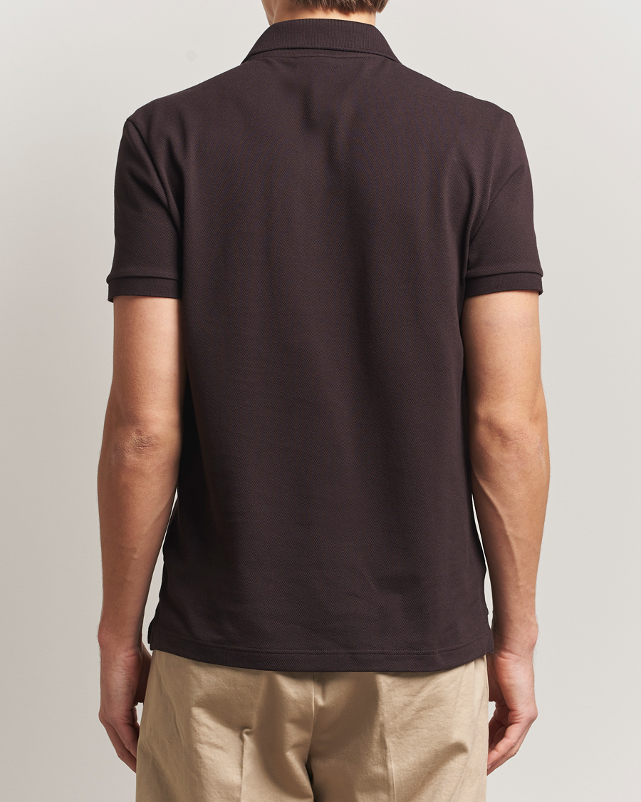 Homme | Polos | Lacoste | Slim Fit Polo Piké Buffle Brown