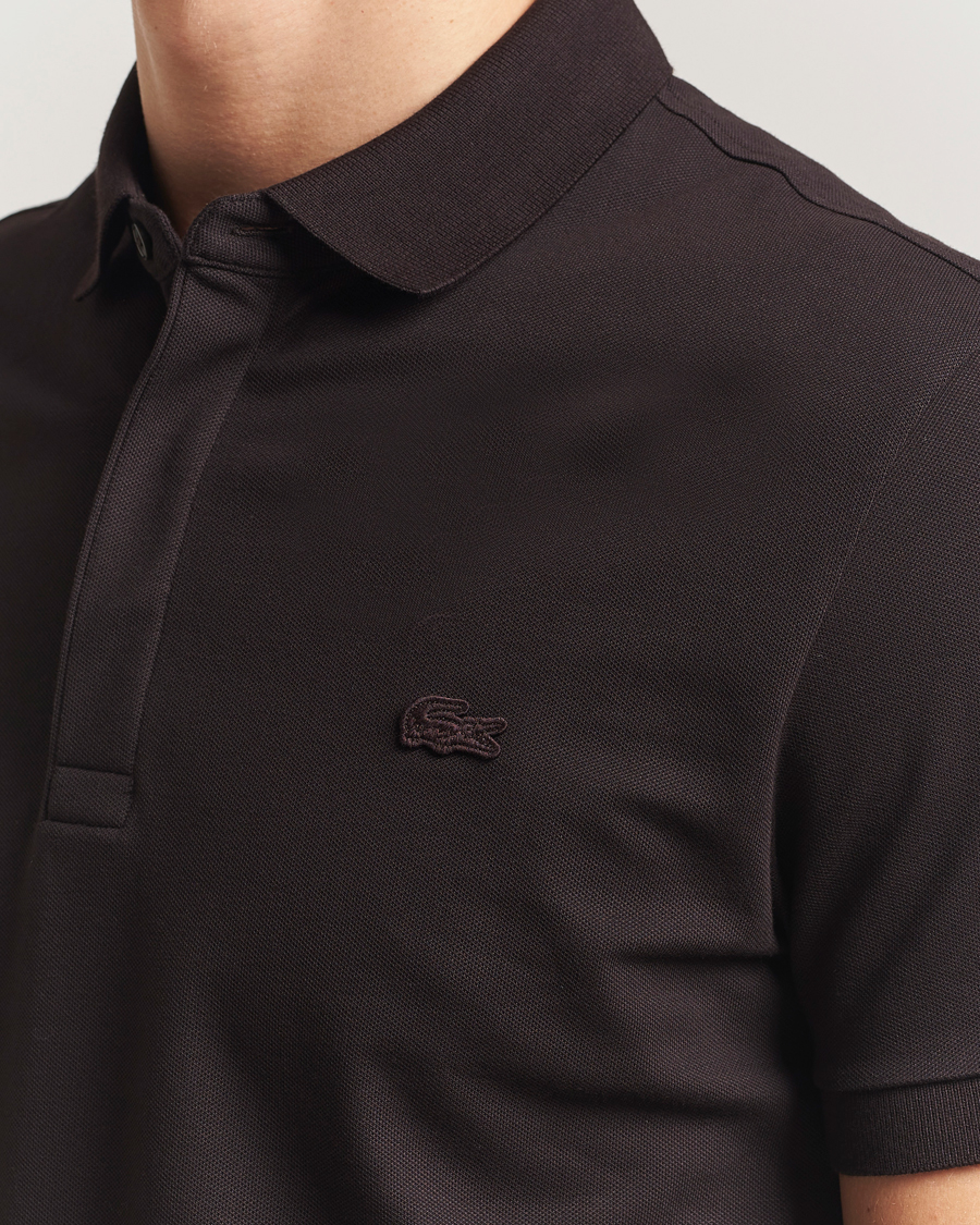 Homme | Polos | Lacoste | Paris Polo Piké Buffle Brown