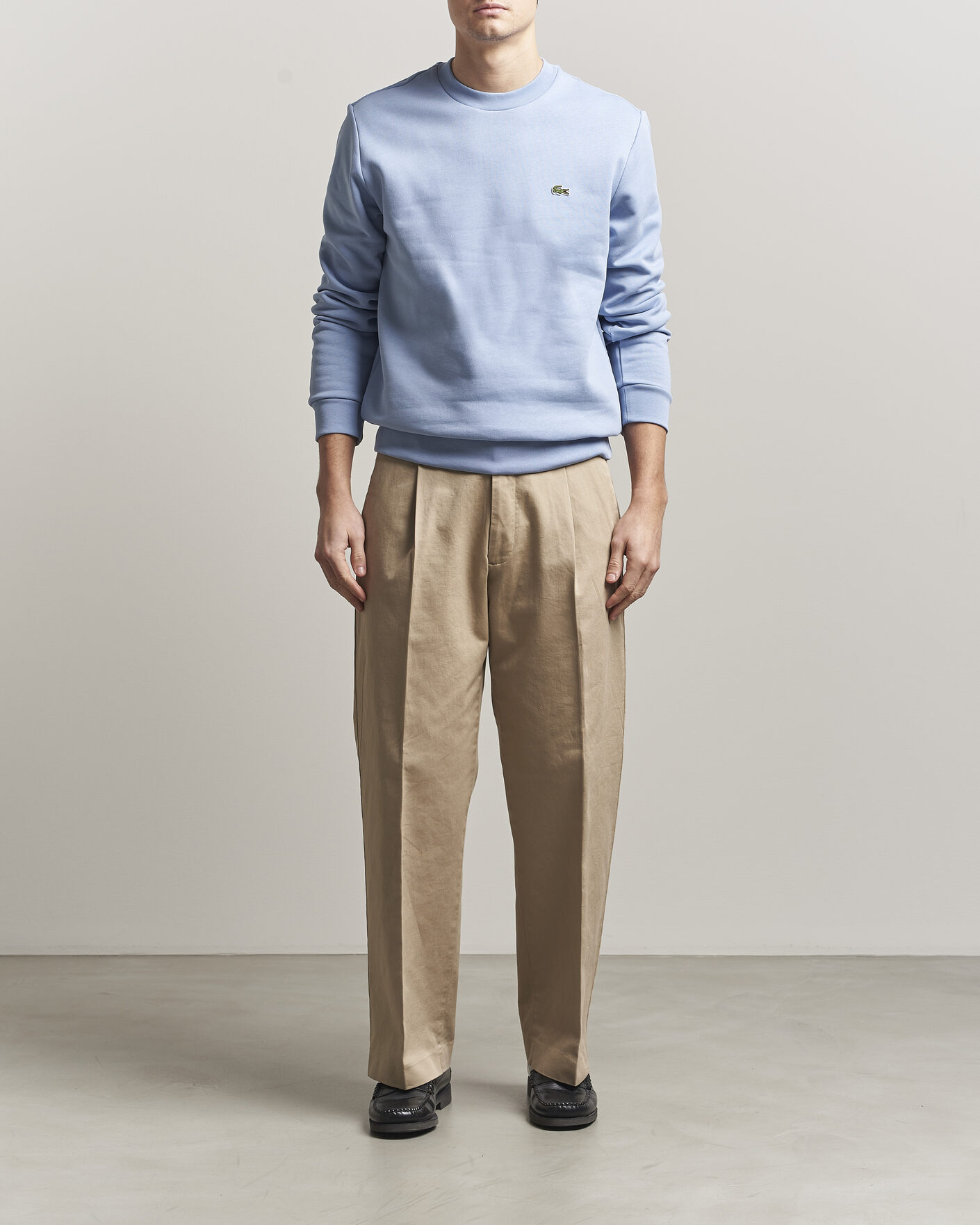 Homme | Pulls Et Tricots | Lacoste | Crew Neck Sweatshirt Aphylla Blue