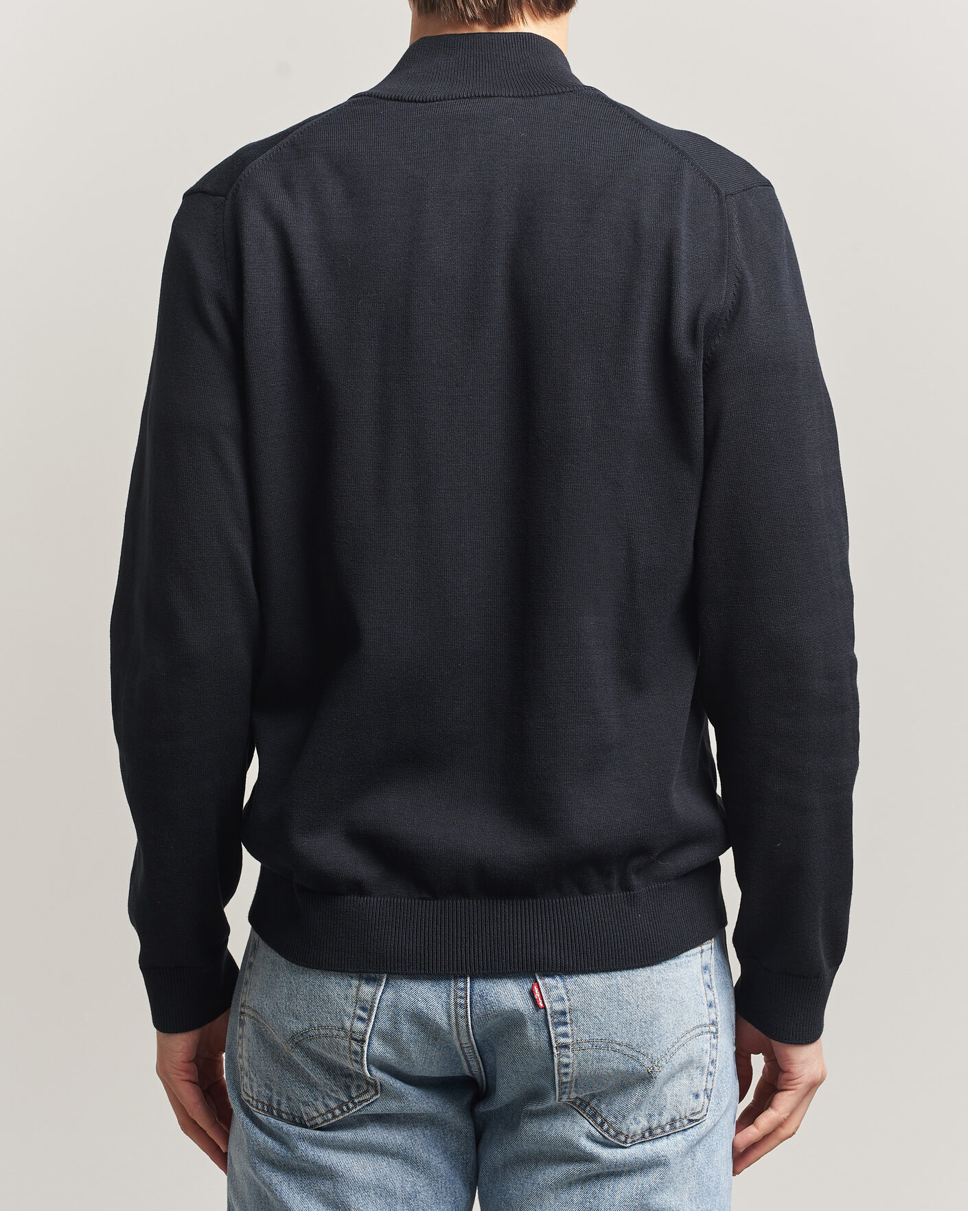 Homme | Pulls Et Tricots | Lacoste | Cotton Knitted Full Zip Black