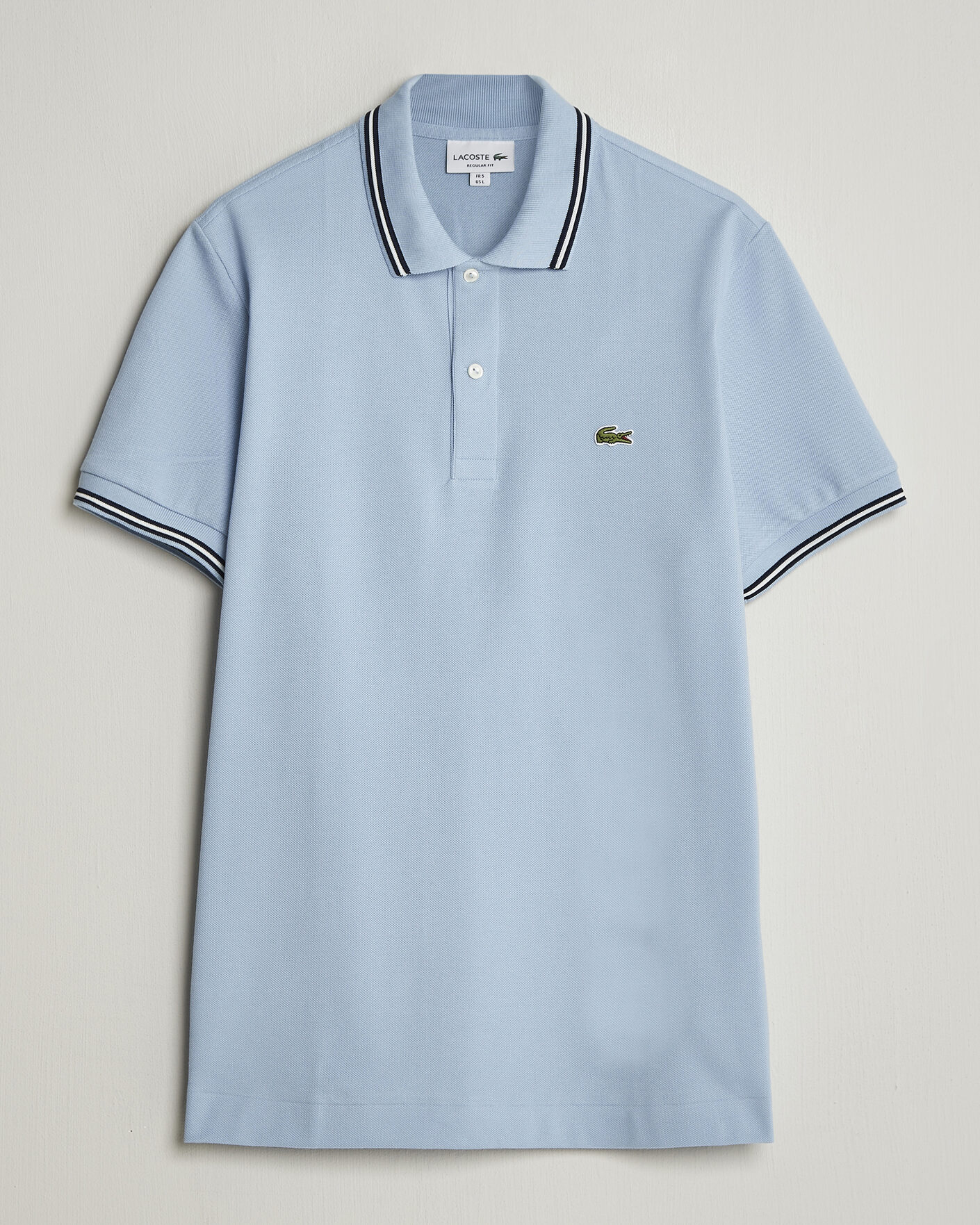 Homme | Polos | Lacoste | Original Tipped Polo Piké Chambray