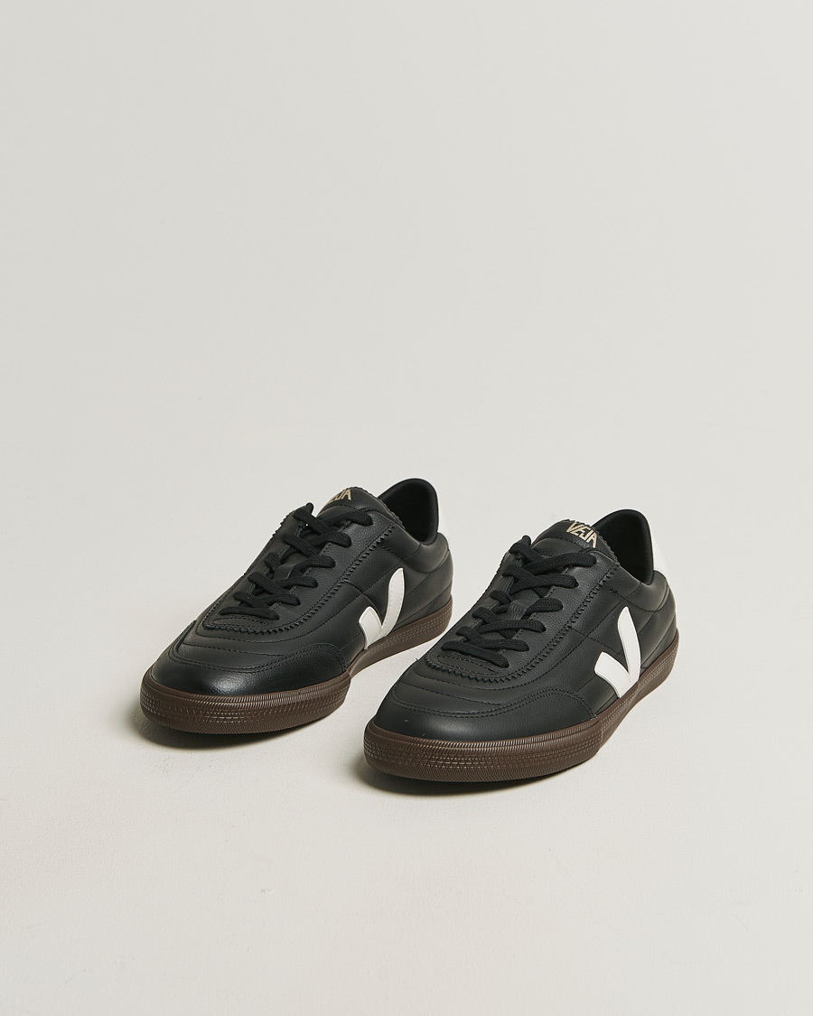 Homme | Baskets | Veja | Panenka Leather Sneaker Black/White