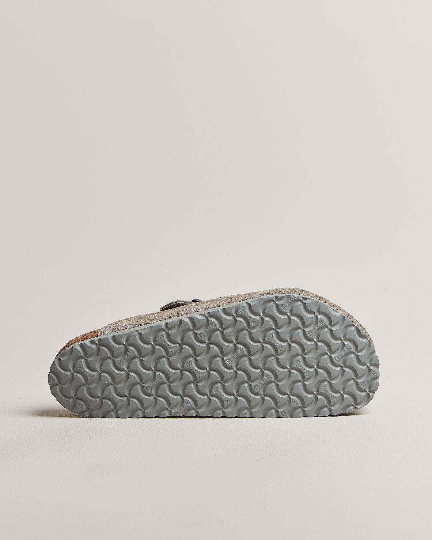 Homme | Sandales Et Mules | BIRKENSTOCK | Boston Soft Footbed Stone Coin Suede