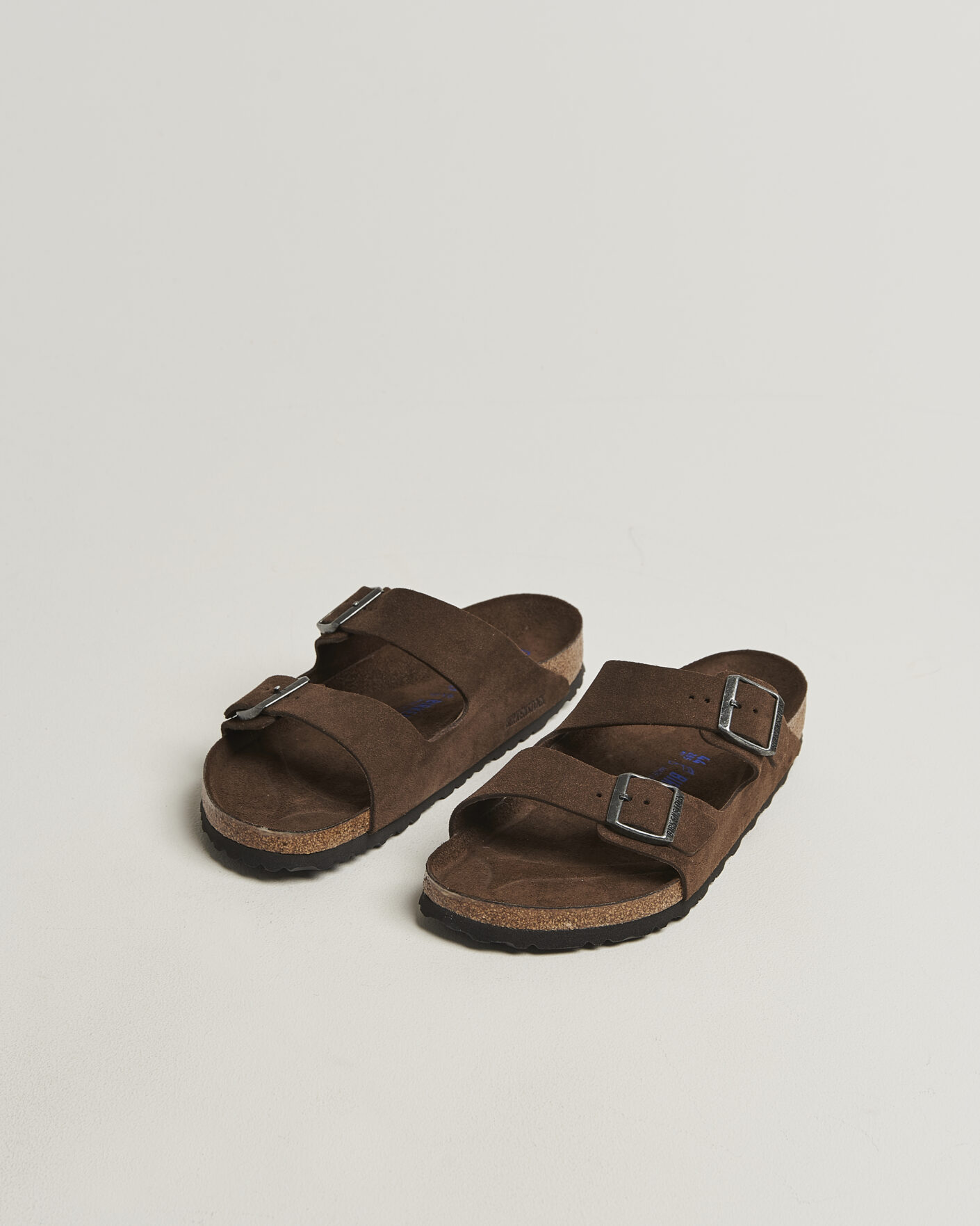 Homme | Sandales Et Mules | BIRKENSTOCK | Arizona Soft Footbed Carafe Suede