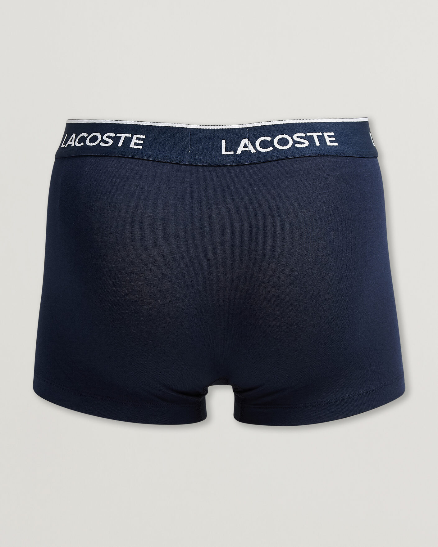 Homme | Sous-Vêtements Et Chaussettes | Lacoste | 3-Pack Stretch Cotton Trunks Navy Blue