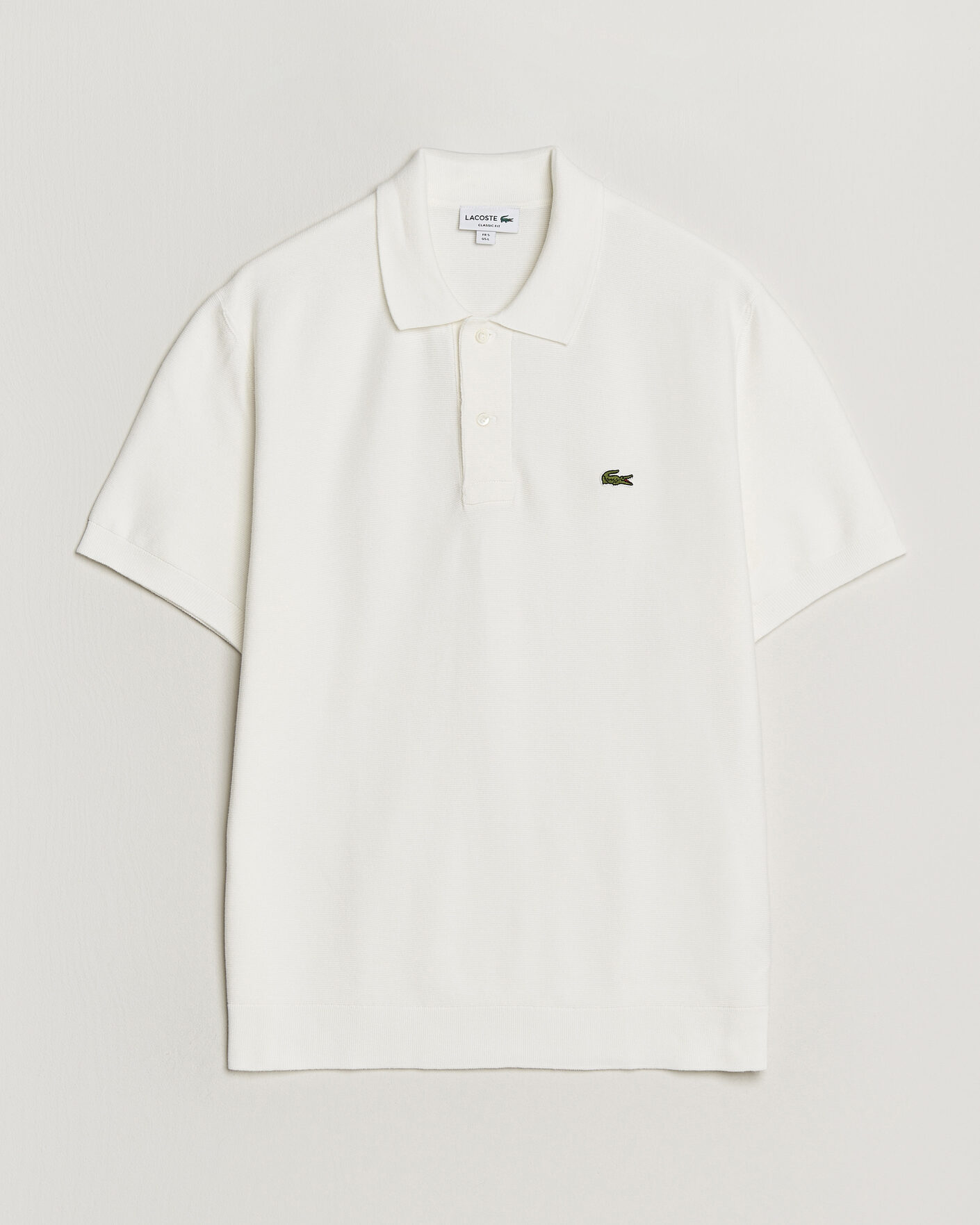 Homme | Polos | Lacoste | Cotton Knitted Polo Flour