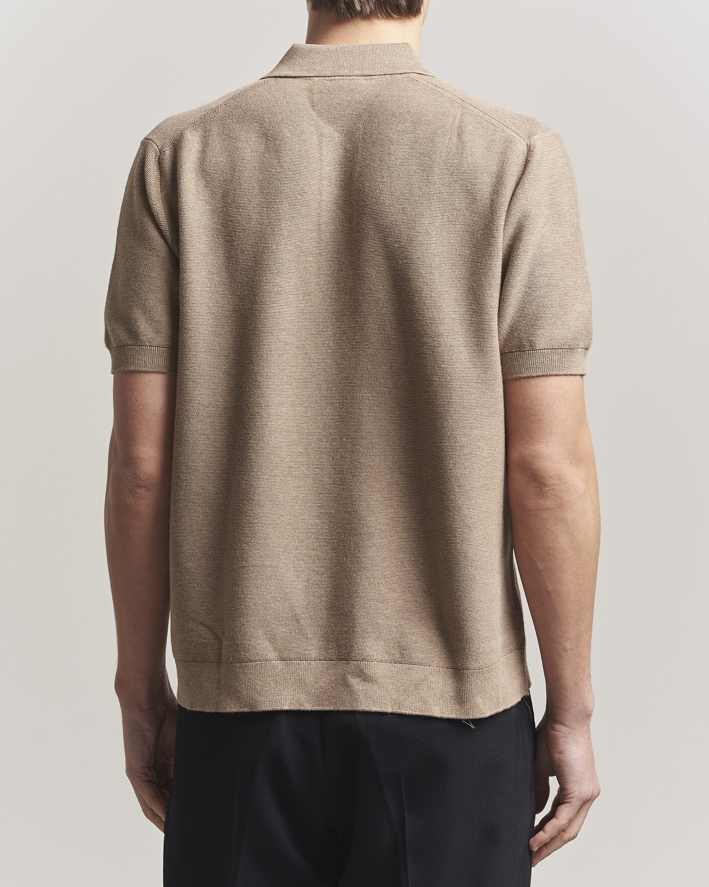 Homme | Polos | Lacoste | Cotton Knitted Polo Viennois Heather