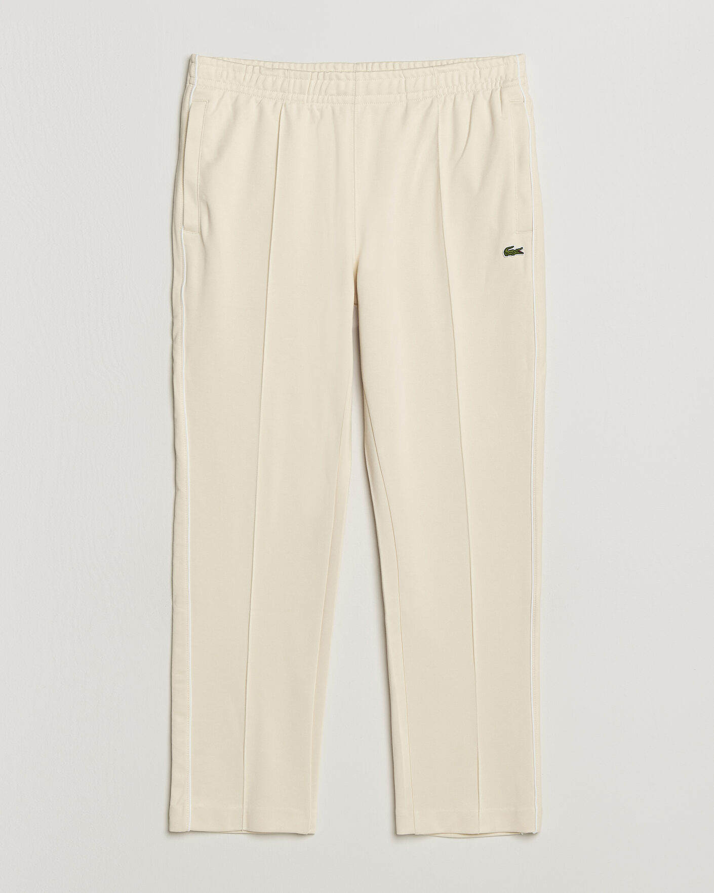 Homme | Pantalons | Lacoste | Piqué Track Pants Naturel Clair