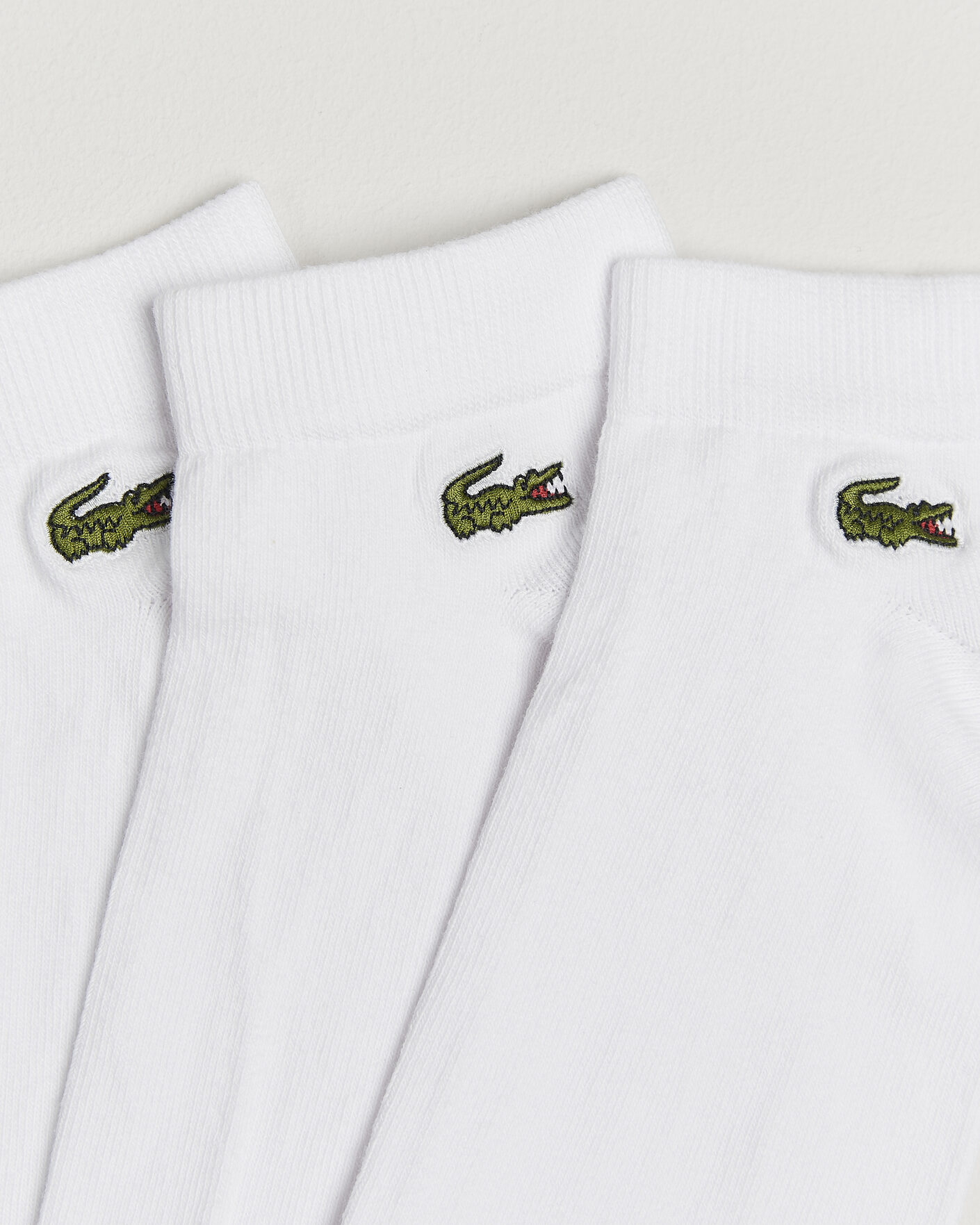 Homme | Sous-Vêtements Et Chaussettes | Lacoste | 3-Pack Short Sport Socks White