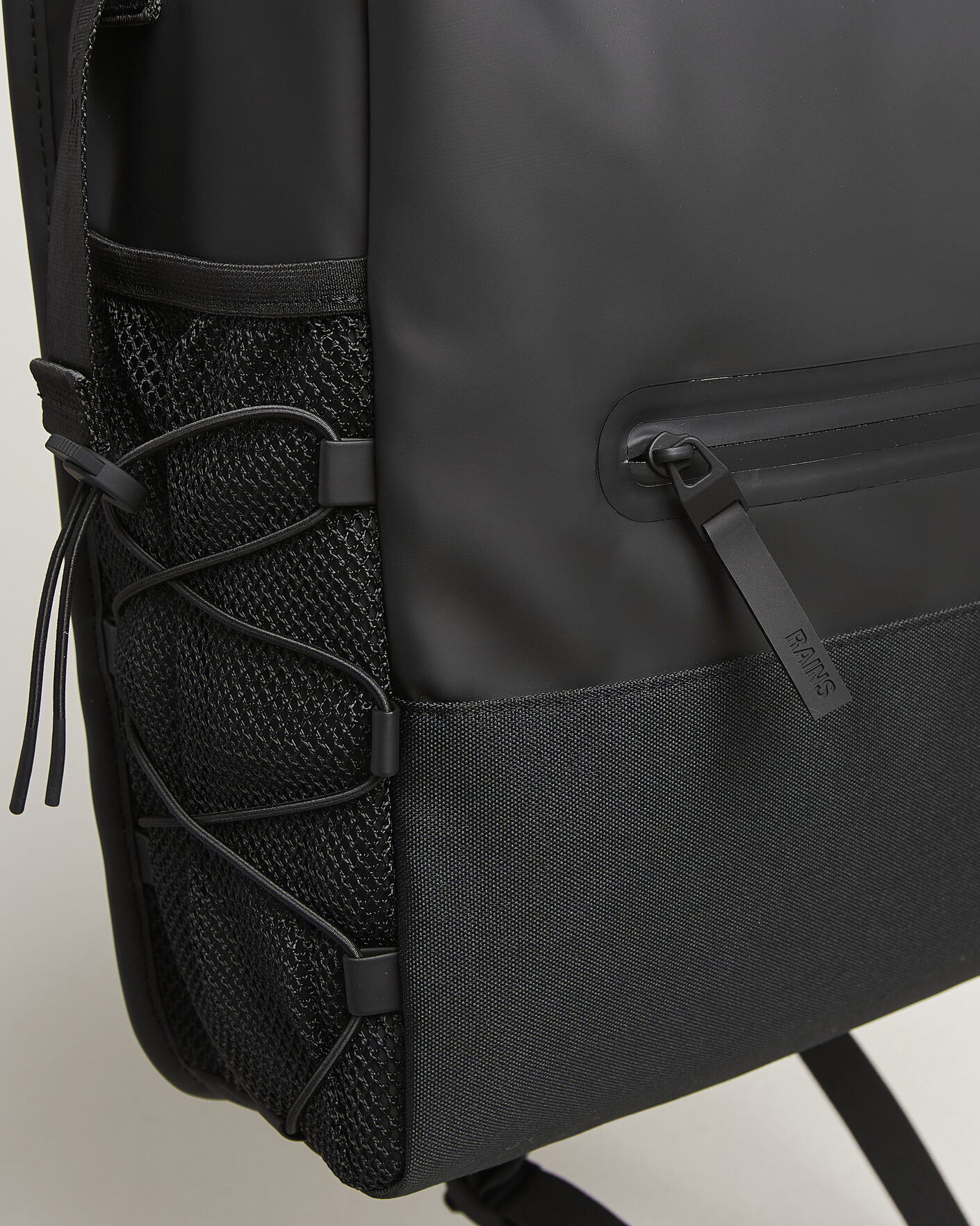 Homme | Sacs | RAINS | Trail Mountaineer Rolltop Backpack Black