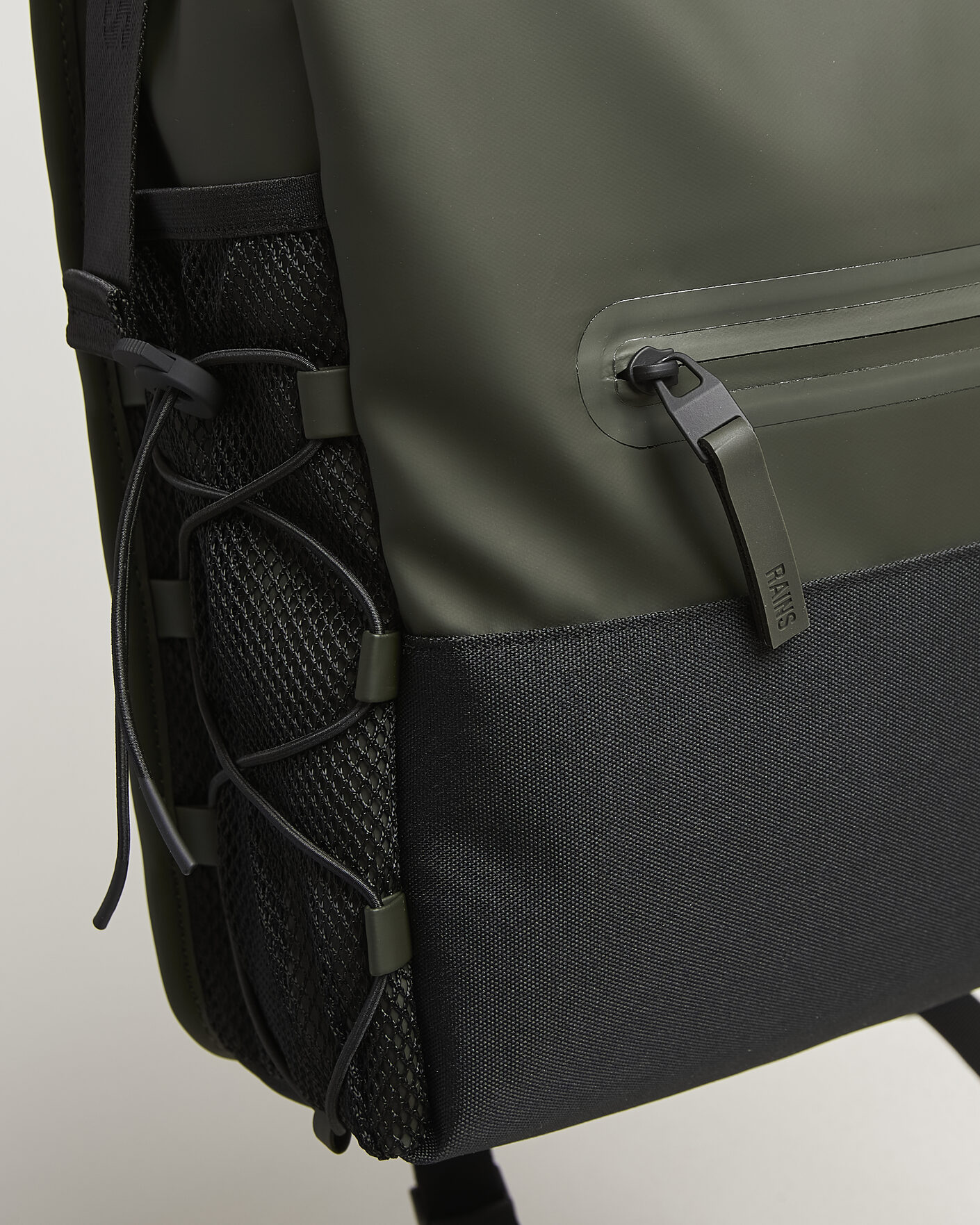 Homme | Sacs | RAINS | Trail Mountaineer Rolltop Backpack Green