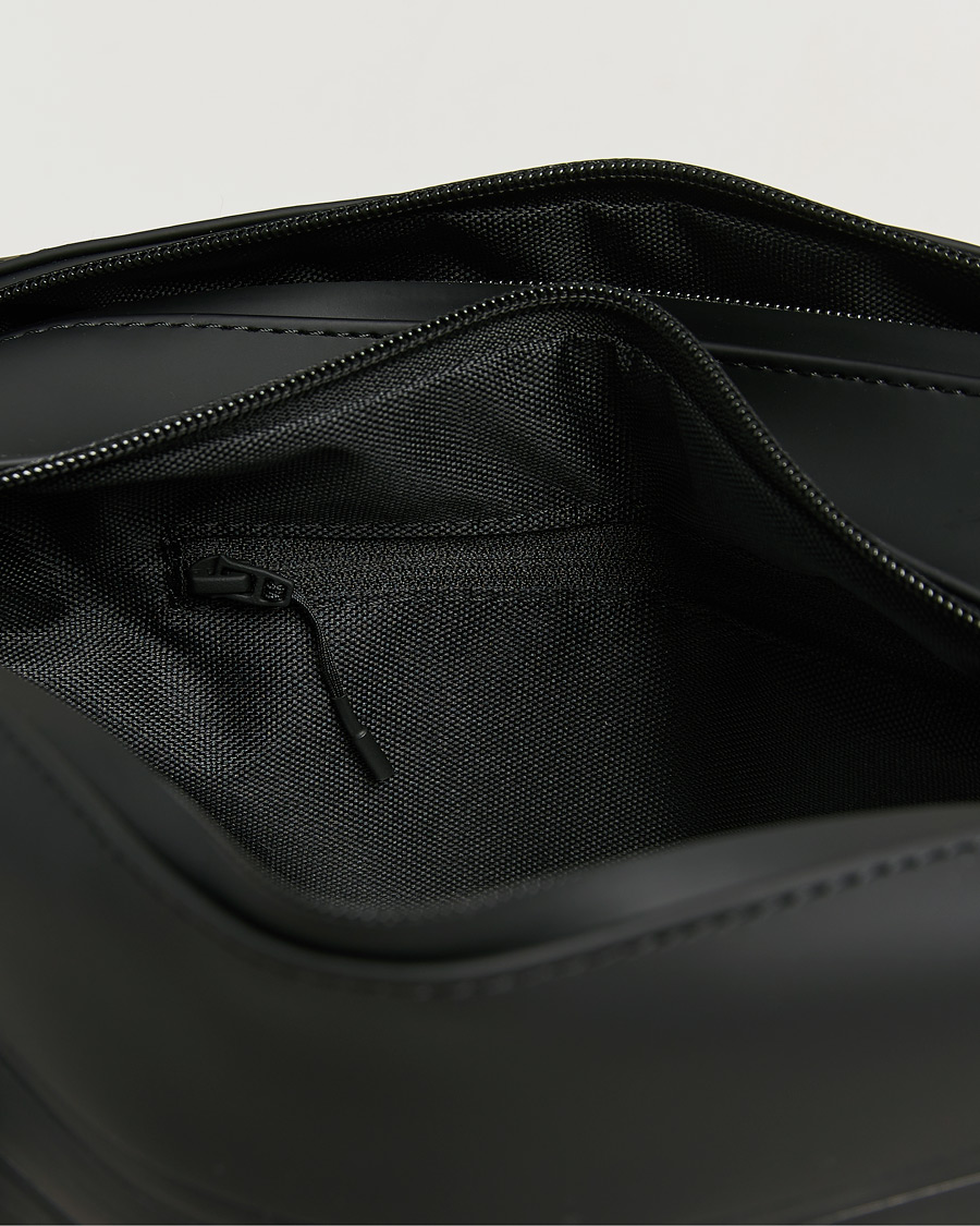 Homme | Sacs | RAINS | Double Zip Washbag Black