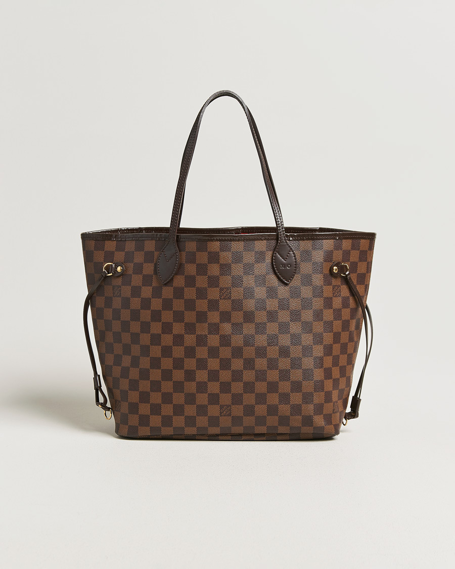 Homme | Pre-Owned & Vintage Bags | Louis Vuitton Pre-Owned | Neverfull MM Damier Ebene
