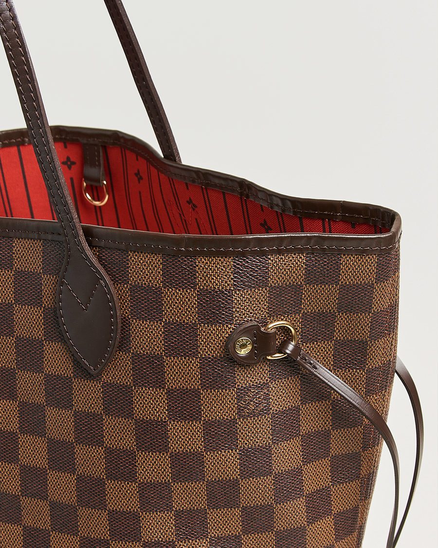 Homme | Pre-Owned & Vintage Bags | Louis Vuitton Pre-Owned | Neverfull MM Damier Ebene