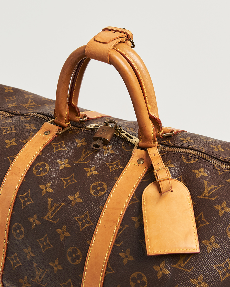 Homme | Pre-Owned & Vintage Bags | Louis Vuitton Pre-Owned | Keepall Bandouliére 55 Monogram
