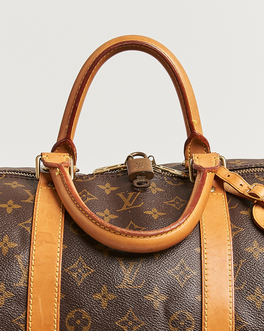 Homme | Pre-Owned & Vintage Bags | Louis Vuitton Pre-Owned | Keepall Bandouliére 55 Monogram