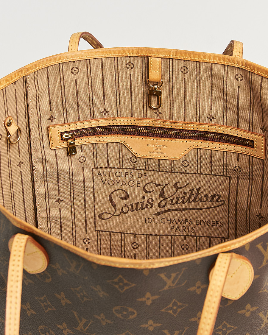 Homme | Pre-Owned & Vintage Bags | Louis Vuitton Pre-Owned | Neverfull MM Monogram