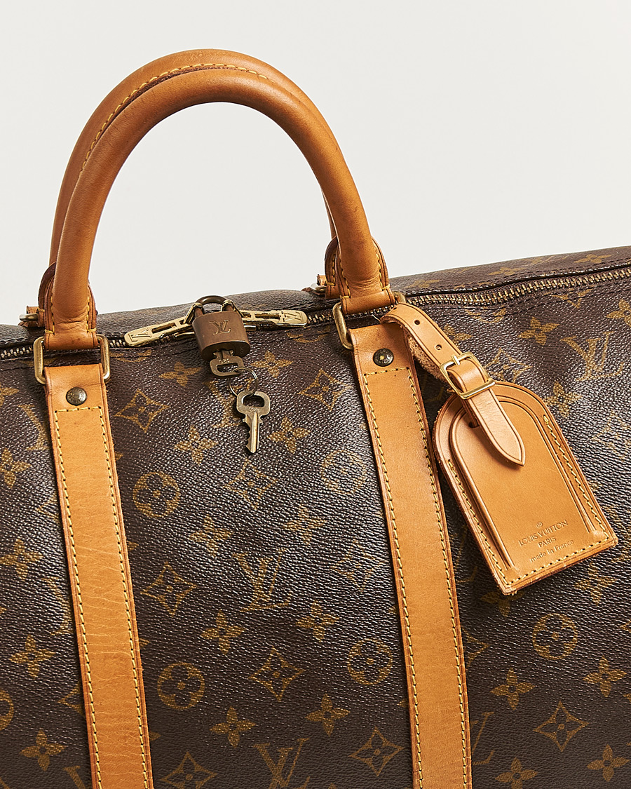 Homme | Pre-Owned & Vintage Bags | Louis Vuitton Pre-Owned | Keepall Bandouliére 55 Monogram