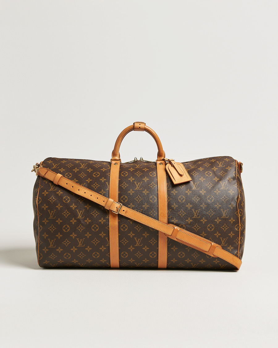 Homme | Pre-Owned & Vintage Bags | Louis Vuitton Pre-Owned | Keepall Bandouliére 55 Monogram