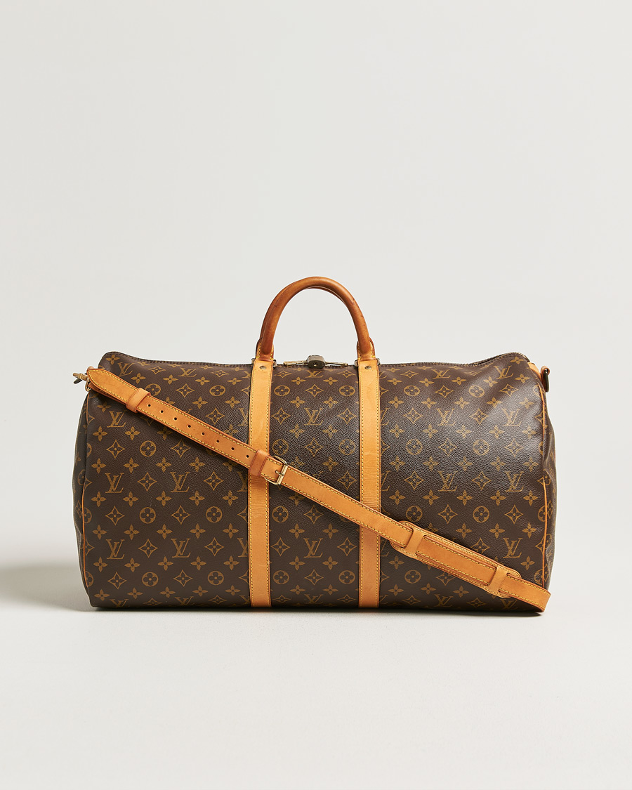 Homme | Pre-Owned & Vintage Bags | Louis Vuitton Pre-Owned | Keepall Bandouliére 55 Monogram