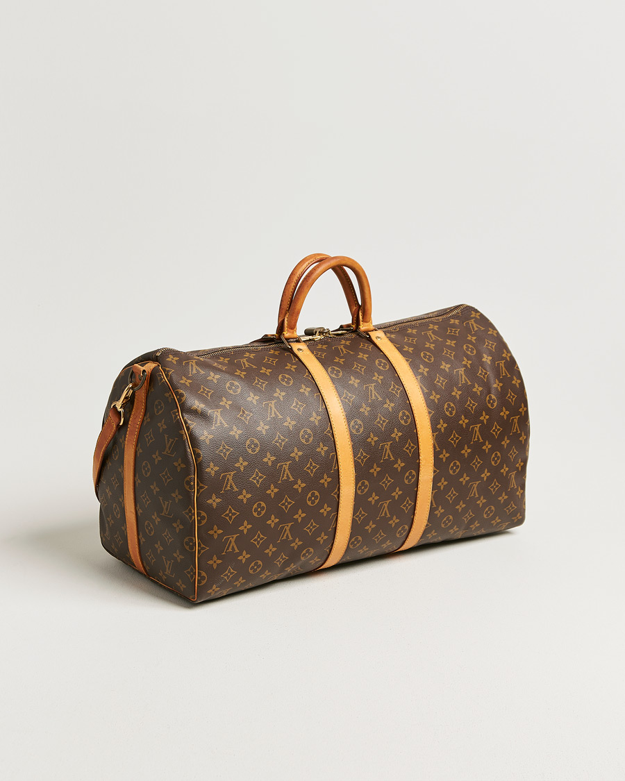 Homme | Pre-Owned & Vintage Bags | Louis Vuitton Pre-Owned | Keepall Bandouliére 55 Monogram