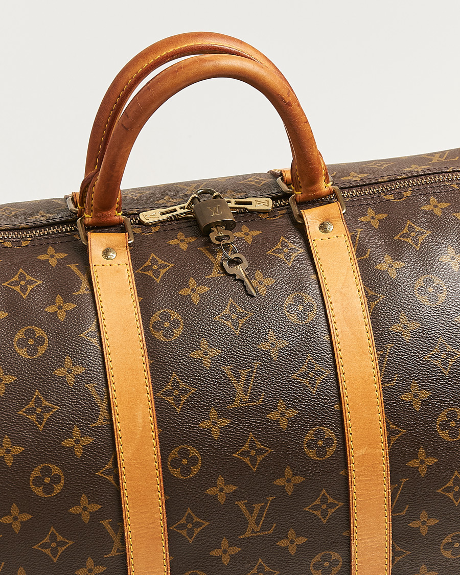 Homme | Pre-Owned & Vintage Bags | Louis Vuitton Pre-Owned | Keepall Bandouliére 55 Monogram