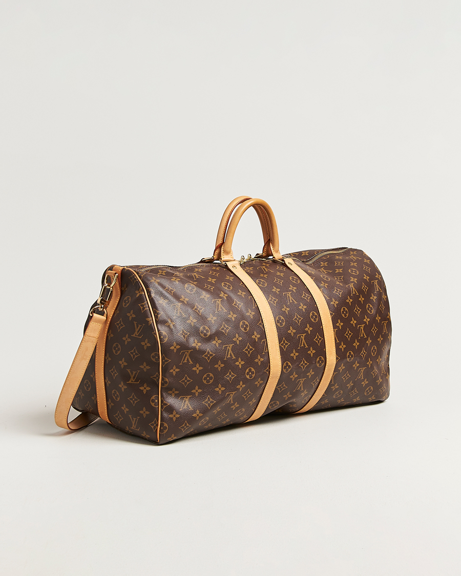 Homme | Pre-Owned & Vintage Bags | Louis Vuitton Pre-Owned | Keepall Bandouliére 55 Monogram