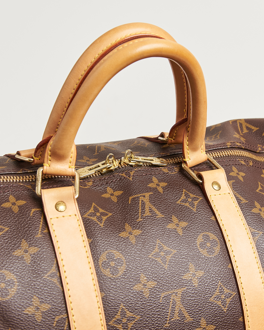 Homme | Pre-Owned & Vintage Bags | Louis Vuitton Pre-Owned | Keepall Bandouliére 55 Monogram