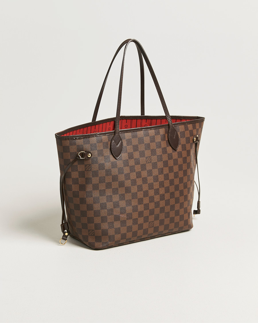Homme | Pre-Owned & Vintage Bags | Louis Vuitton Pre-Owned | Neverfull MM Damier Ebene