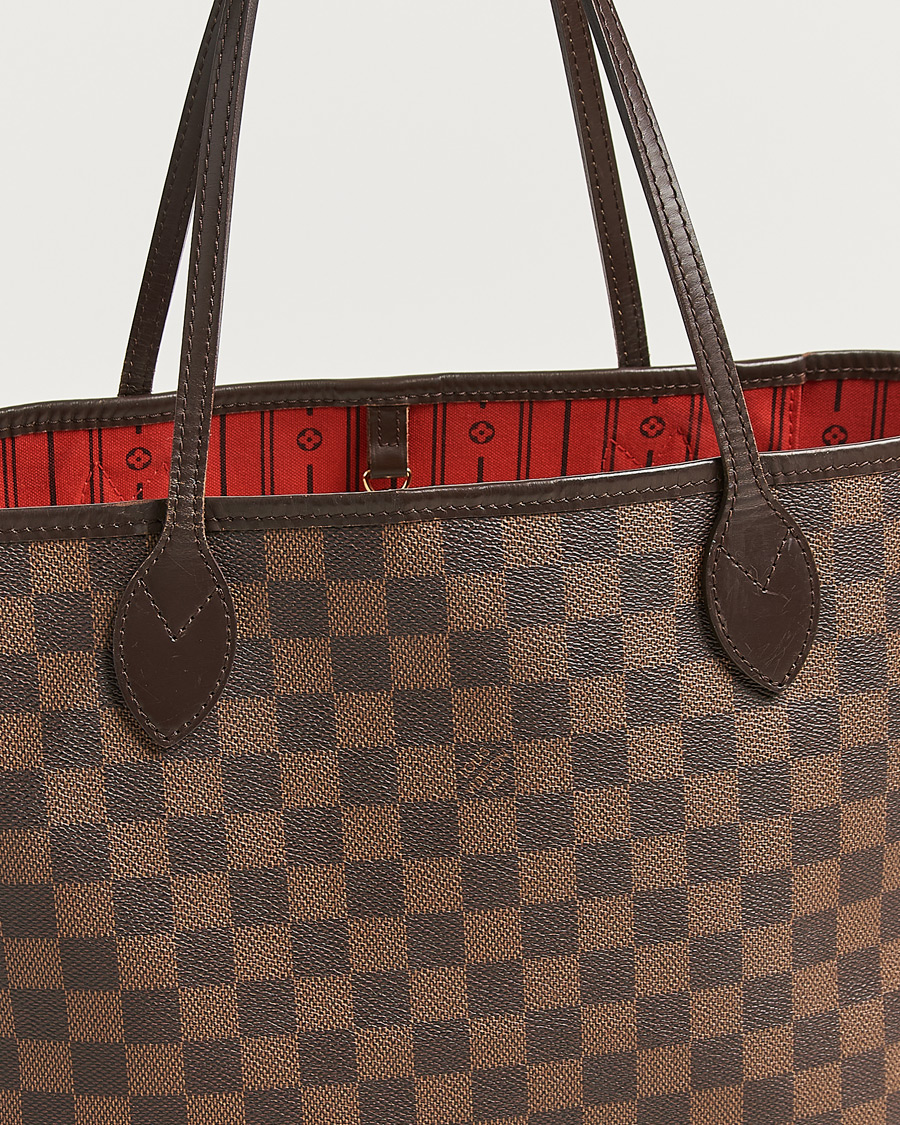 Homme | Pre-Owned & Vintage Bags | Louis Vuitton Pre-Owned | Neverfull MM Damier Ebene