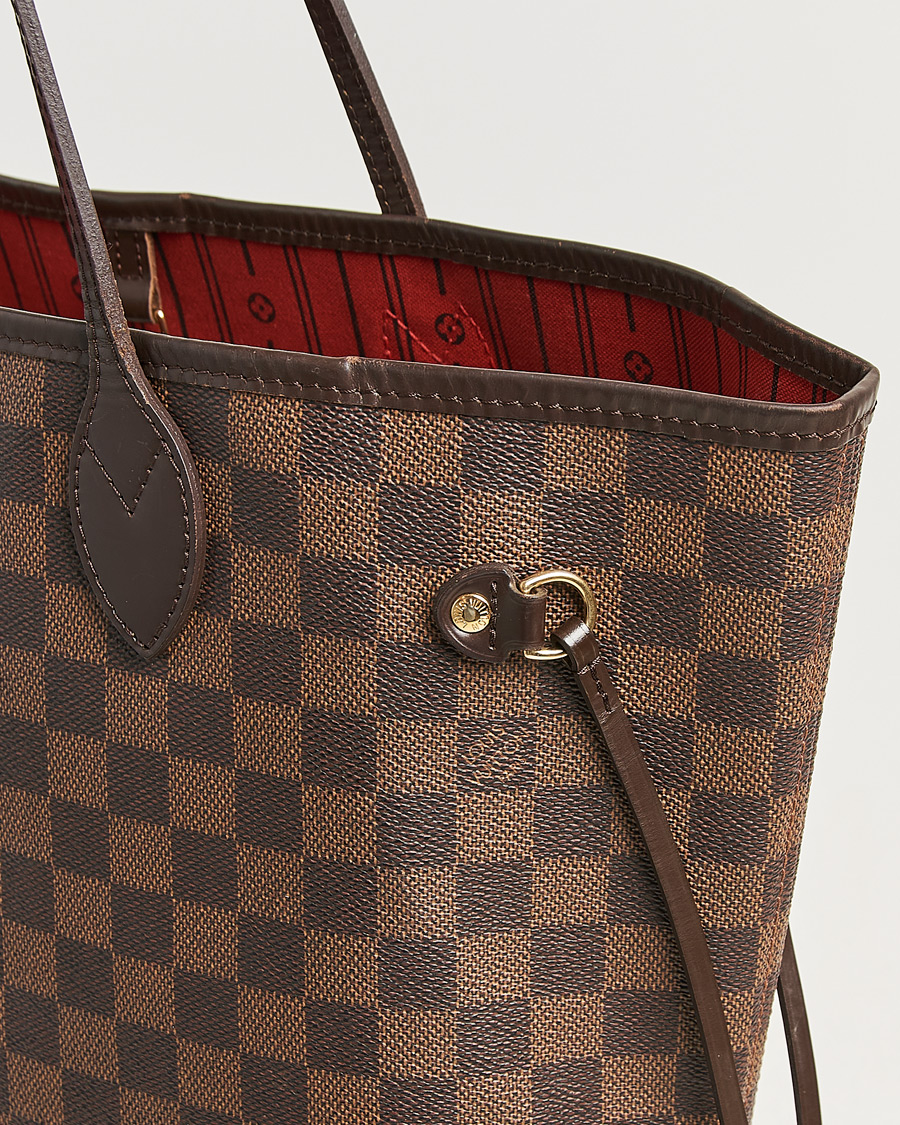 Homme | Pre-Owned & Vintage Bags | Louis Vuitton Pre-Owned | Neverfull MM Damier Ebene