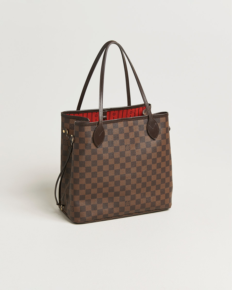 Homme | Pre-Owned & Vintage Bags | Louis Vuitton Pre-Owned | Neverfull MM Damier Ebene